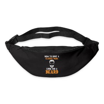 Giftidea Beard Men - Gürteltasche - Schwarz - Vorne