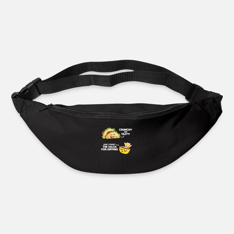 Taco Guacamole Salsa Dip Cinco De Mayo Geschenk - Gürteltasche - Schwarz