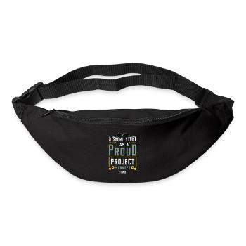 Project Manager A Short Story I Am A Team Leader - Bum bag - black - Front