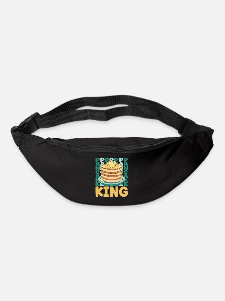 Pancake Lover Kids King Pancake - Gürteltasche - Schwarz