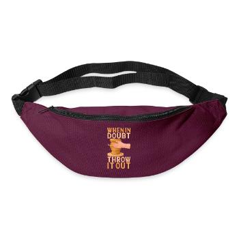 Pottery Pottery - Bum bag - burgundy - Front
