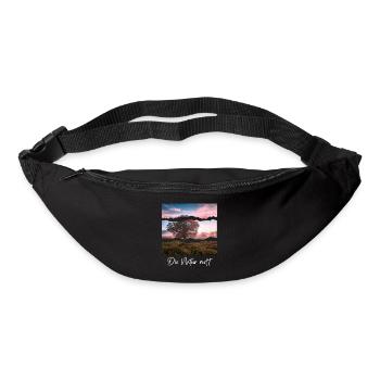 die natur ruft - Gürteltasche - Schwarz - Vorne