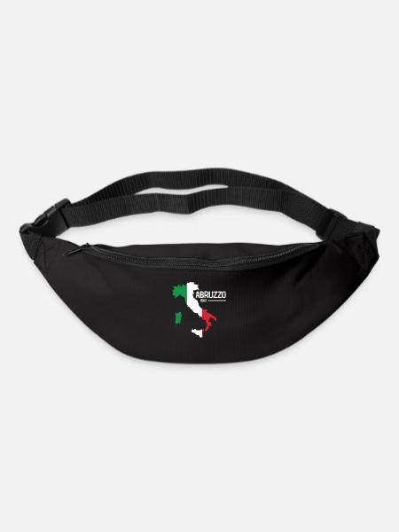 Abruzzo Italy Abruzzo Map Regions Italy - Bum bag - black