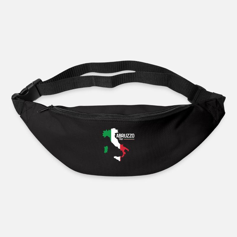 Abruzzo Italy Abruzzo Map Regions Italy - Bum bag - black