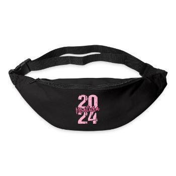 Matura Junge Mädchen Damen und Herren Matura 2024 - Gürteltasche - Schwarz - Vorne