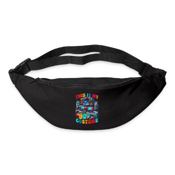 Das ist mein 90er Kostüm - Gürteltasche - Schwarz - Vorne