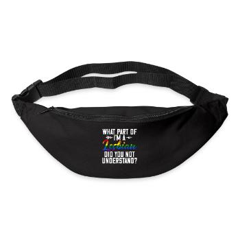 Lesbian Gifts - Gürteltasche - Schwarz - Vorne
