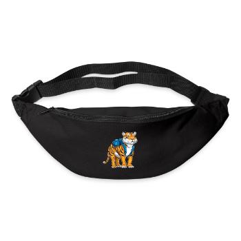 Tiger Student Backpack School - Bum bag - black - Front