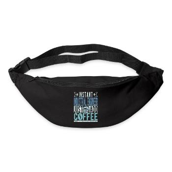 Instant Industrial Engineer Just Add Coffee - Bum bag - black - Front