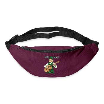 IRISH DANCE - Bum bag - burgundy - Front