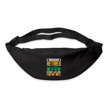 Gardener, Gardener, Gardener, Hobby Gardener, Plants - Bum bag - black - Front