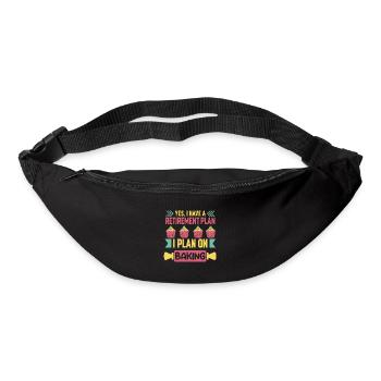Cuisson Jeu de mots Cuire Cuisinier Chef Boulanger - Sac banane - noir - Devant