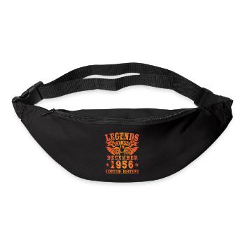 Legends were born in Dezember 1956 Geburtstag - Gürteltasche - Schwarz - Vorne