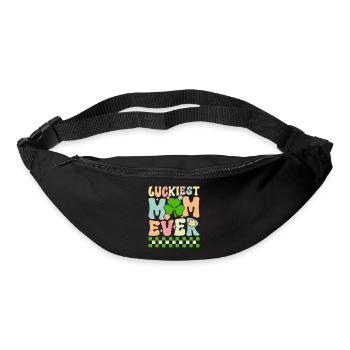 Groovy St. Patrick’s Day Maman irlandaise - Sac banane - noir - Devant