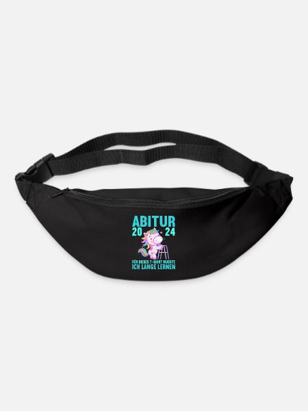 Abitur Junge Mädchen Abi Abitur 2024 - Gürteltasche - Schwarz