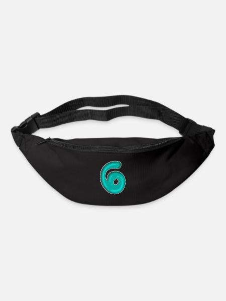 Numéro 6 Numéro - Sac banane - noir