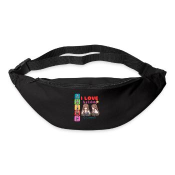 I Love Sketching - Bum bag - black - Front