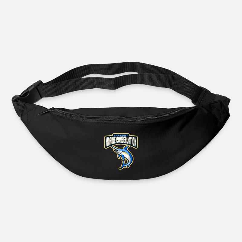 Meeresschutz - Gürteltasche - Schwarz