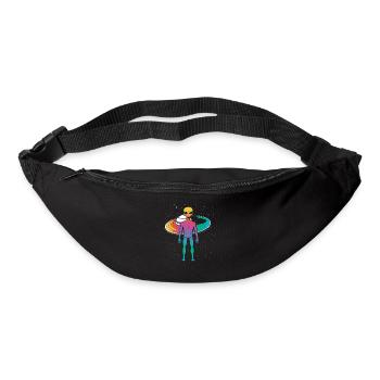 Alien Outer Space Gift - Bum bag - black - Front