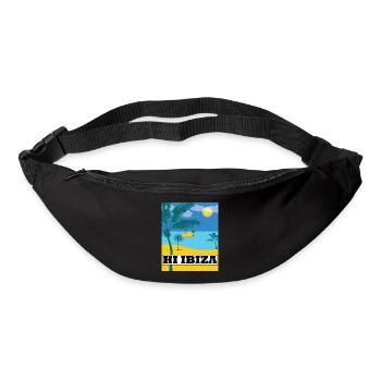 Hi Ibiza, Ibiza Beach - Bum bag - black - Front