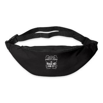 Jungle Juice m’a fait le faire fou boire de l’alcool jeu de mots - Sac banane - noir - Devant