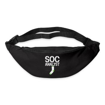 Cyber-sicherheits-hacker-hacking - Gürteltasche - Schwarz - Vorne