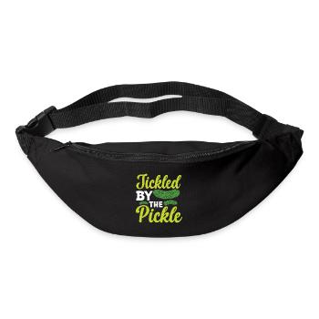 Gurke Gurken Food Liebhaber Gurken Liebhaber - Gürteltasche - Schwarz - Vorne