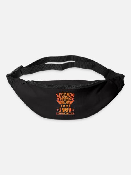 Legends were born in Juni 1969 Geburtstag - Gürteltasche - Schwarz
