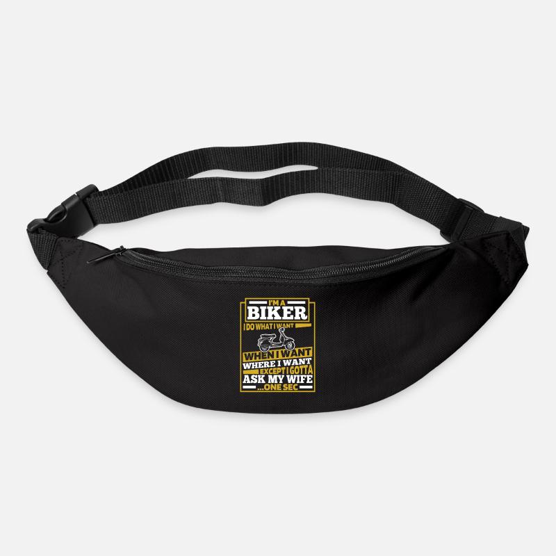 Trottinette - Sac banane - noir