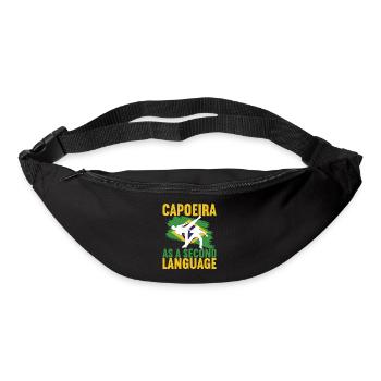 Capoeira Capoeirista - Gürteltasche - Schwarz - Vorne