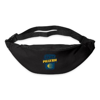 Mir reicht's ich geh Pilgern - Jakobsweg - Gürteltasche - Schwarz - Vorne