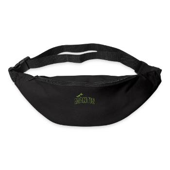 Mantis Insekt auf der Schrift - Gürteltasche - Schwarz - Vorne