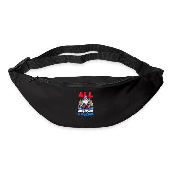 Fisherman All Amerikanische Angellegende - Gürteltasche - Schwarz - Vorne