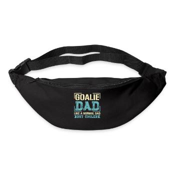 Goalie Dad Like a Regular Dad Ice Hockey Gifts - Gürteltasche - Schwarz - Vorne