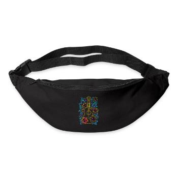 Hawaii Music Retro Look - Bum bag - black - Front