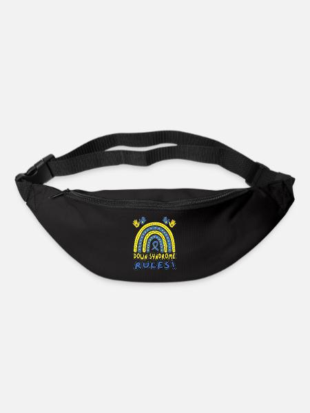 Down Syndrome Rules - Down Syndrome Day - Gürteltasche - Schwarz
