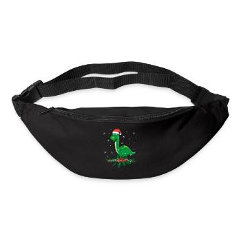 Brontosaurus Dino Geschenk - Gürteltasche - Schwarz - Vorne