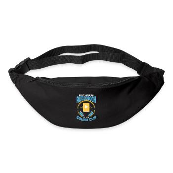 Au-delà du clip : la profondeur des livres audio - Sac banane - noir - Devant