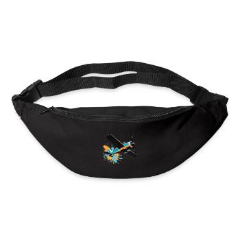 Model Airplane Pilot Airplane Hobby Design - Bum bag - black - Front