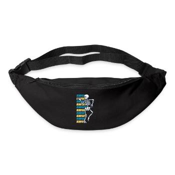 Aww Snap Broken Finger Broken Arm Leg Surgeon - Bum bag - black - Front