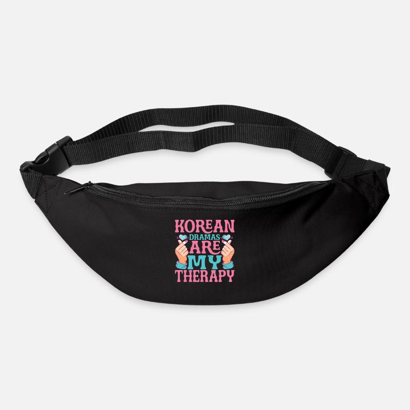 Korean Dramas Are My Therapy 9 - Gürteltasche - Schwarz
