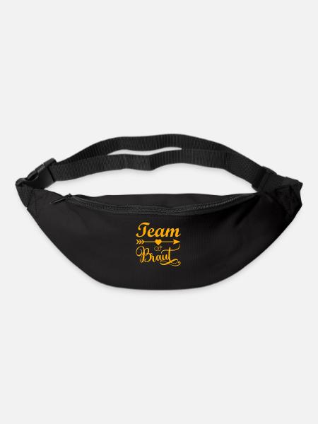 Team Braut Junggesellenabschied Party - Gürteltasche - Schwarz