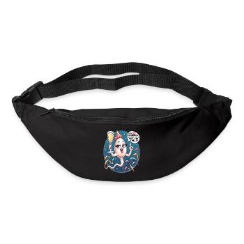 Il y a 25 ans, j’étais la femme la plus rapide - Sac banane - noir - Devant
