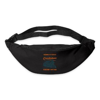 Locomotive Railroad Worker Perfect Man - Bum bag - black - Front