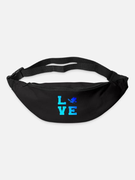 Plongeur Plongeur Plongeur Plongeur Plongée sous-marine - Sac banane - noir