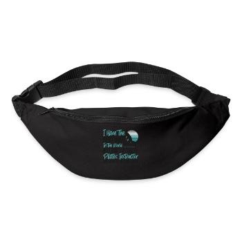 Pilates Instructor Teacher Wife - Bum bag - black - Front