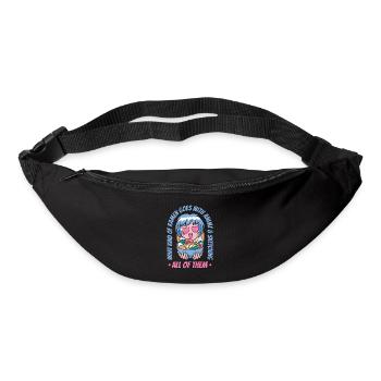 Anime Manga Anime Fille - Sac banane - noir - Devant