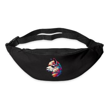 Alpaka - Gürteltasche - Schwarz - Vorne