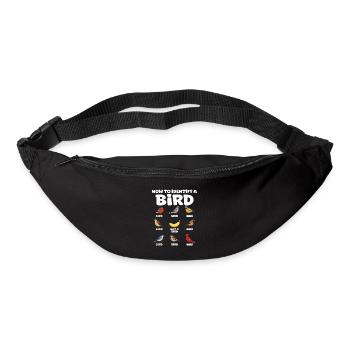 Afrikanisches Graupapagei Geschenk - Gürteltasche - Schwarz - Vorne