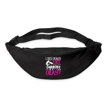 Claquettes Danseuse de claquettes - Sac banane - noir - Devant